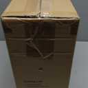 EDISHINE 21.85" Farmhouse Table Lamp, Rustic Bedside Lamp, Water Transfer Rose Wood Grain Metal Base, Beige Linen Shade, Modern Nightstand Light for Living Room, Bedroom, Office, E26 Base