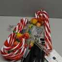 12 Pack Outdoor Solar Christmas Decorations, 180 Bright LED Solar Candy Cane Christmas Lights 8 Lighting Modes, Waterproof Outside Xmas Decorations with Lantern Decor Lights for Pathway Yard Garden