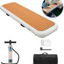 Inflatable Gangway for Boats and Yachts, Durable, Quick - Inflating, Non-Slip Surface, Portable Inflatable Floating Dock Ramp, Easy Setup for Marine Use