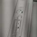 Half Moon Light for Nail Desk, Large Square Nail Lamp for Desk with Phone Holder, Professional Manicurist Desktop Lamp, LED Light Suitable for Manicures, Tattoos, White with Rhinestones (1 Pack)