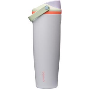 Owala FreeSip Sway Insulated Stainless Steel Water Bottle with Two-Way Spout, Built-In Straw and Bucket Handle, Made for Travel, School, and Sports, 40oz, BPA Free, Leak Proof, Beach House