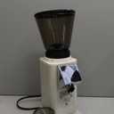 Tuni G1 Conical Burr Coffee Grinder, 48 Grind Settings Anti-static Burr Mill, Precision Electronic Timer and LED Touchscreen for Espresso/Drip/Cold Brew/French Press, Stainless Steel, Ivory