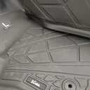 KARPAL Floor Mats Cargo Liner Fit for Ford Escape 2020-2024 2025 (NOT Fit Hybrid), Custom Fit TPE Rubber Guard Accessories Anti-Slip Car Mats for Ford Escape, 1st & 2nd Row & Cargo Liner - Black