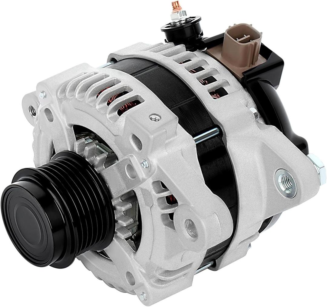 L4 1.8L New ASTOU Alternator Compatible with for Toyota Corolla Alternator 2009 2010 2011 2012 2013 Matrix Alternator 2009 2010 for Pontiac Vibe Alternator 2009 2010 Replace# 11385 11577 27060-0T041