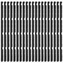 9 in Outside Foam for Metal Roofs Classic Rib Profile Foam Closure Strips Fit for Metal Roofing R Panels 3 Feet Long Roof Closure Strips Accurately Matched (20 Pcs)