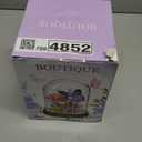 Flower Bouquet Building Set for Adults,582 PCS Animals Flowers Botanical Collection Mini Building Block Kit with Dust Cover,Butterfly Wildflower Bonzai Building Toys for Girl Women