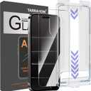 3 x 2 Pack Anti-Reflective Screen Protector for iPhone 17 Air [6.5 inch] | Military Grade 9H Full Edge Coverage Tempered Glass, AR Ultra-HD, Easy Installation Kit, Dynamic Island & Case Friendly