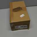 Dicunoy Acrylic Tissue Box Holder with Sinking Lid, Rectangular Facial Paper Holder with Removable Cover, Facial Napkin Dryer Sheet Dispenser for Vanity Counter, Dresser, Kitchen, Office, Bathroom