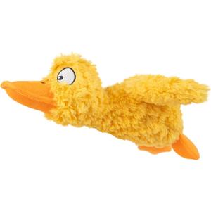 Best Pet Supplies Interactive Squeaky Dog Chew Toy, Ideal Dog Toys for Chewers, Small, Medium & Large Dogs, and Fetch Lovers - Ducky Doodle (Yellow), Large