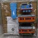 Lionel Mattel Thomas & Friends Battery O Gauge Toy Train Set with Remote, Locomotive, Train Cars, & Track with Authentic Train Sounds, Lights, & Water Vapor Smoke Effects for Kids 4+