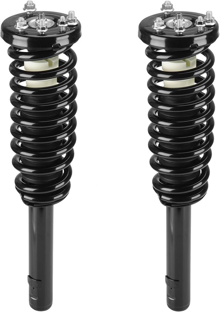 Front Strut Shock Assembly w/Coil Spring for Honda Accord 2003-2007, Replace 172123L 172123R, Left & Right, 2PCS