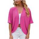  Pink Long Sleeve Cardigan Size XXL
