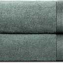 Belizzi Home Ultra Soft 2 Pack Oversized Bath Towel Set 28x55 inches, 100% Cotton Large Bath Towels, Ultra Absorbant Compact Quickdry & Lightweight Towel, Ideal for Gym Travel Camp Pool - Jade