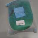 RightOn Green Wig Long Curly Green Wig with Bangs for Women Daily Party Hairnet Include