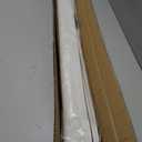 LazBlinds No Tools No Drill Cordless Roman Shades for Windows, Blackout Thermal Insulated UV Blocking Window Blinds, Lightweight Fabric Blinds for Indoor Windows, 34" W x 60" H, Blackout - White