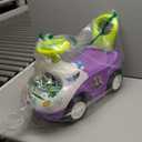 Kiddieland My First Buzz Ride-On Toddler Toy with Music, Flashing Lights, Interactive Dashboard, Foot-to-Floor Design, Sturdy Construction, Ages 2+