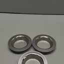 MR.SIGA Kitchen Sink Strainer, Stainless Steel Sink Drain Strainer, Dishwasher Safe, Outer Diameter 4.4 inch/11.2cm, Inner Diameter 3 inch/7.6cm, Pack of 3