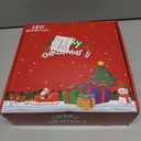 3Pcs Christmas Lighted Gift Boxes, 10in, 8in, 6in Light up Christmas Decorations Indoor and Outdoor, Battery Operated Present Box for Decor Tree, Yard, Home