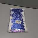 3 x ADLKGG Winter Wonderland Decorations, Frozen Birthday Party Backdrop, Blue Purple Snowflake Foil Fringe Curtain Tinsel Streamers Photo Booth Props for Christmas Baby Shower Home Decor, 3Pcs