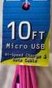 10 Ft Micro USB
