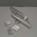 Stainless Steel Microwave Oven Rack, Wall Mounted Microwave Bracket, Microwav-e Stands Hinges, L Bracket Microwaves Shelf, Microwaves Oven Wall Mounted Stand Holder (COLOR:201 with dual hook)