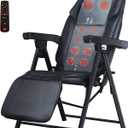 Foldable Electric Massage Chair with Heat FR-M25D Full Body Massage Portable Adjustable Backrest Height Neck Position Suitable for Heights from 59 in to 79 in