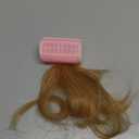 NAYOO Wispy Bangs Hair Clip -Blonde 100% Real Human Hair Clip in Bangs for Women Fringe with Temples Hairpieces for Daily Wear