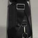 Clip and Go Strap for Phone with Wallet Crossbody, Adjustable Phone Lanyard with Detachable RFID Wristlet Wallet, Black (L)