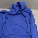 Dnzzs Acid Wash Hoodie for Womens Pullover Oversized Women's Fashion Hoodies & Sweatshirts Vintage Sweatshirt Heavyweight (Medium, Royal Blue)