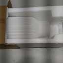 Mfacoy White Ceramic Flower Vase, Minimalist Decor, Modern Home Decorative Vase, Small Pampas Grass Vases For Kitchen, Bedroom, Office, Living Room, Bathroom, Shelf Centerpiece Table Decorations(8 in)