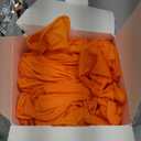 TitanFlex Heavy Duty Orange Industrial Nitrile Gloves with Raised Diamond Texture, Latex Free (6mil/8mil) (Small, 02 8mil (100ct))