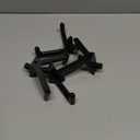 6pcs Tool Hooks for Shed Compatible with Suncast Shed, Premium Plastic Shed Wall Hanger Organization and Storage Accessories for Garage Hanging Knives Scissors Power Tools(Black)