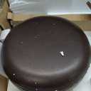 Signature Design by Ashley Pinnadel |24.25" Counter-Height Swivel Bar Stool  Modern Farmhouse, Faux Leather, 360 Swivel, Nailhead Trim, Rustic Light Brown