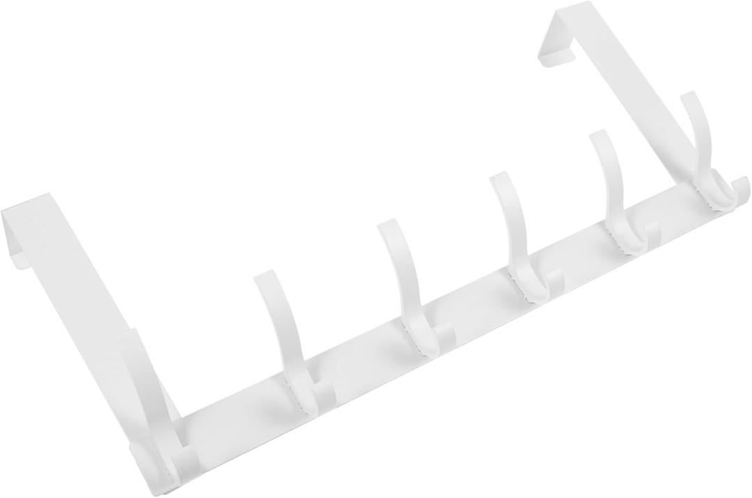 Alipis Over The Door Heavy Duty Hook No Drilling Clothes and Hat Hanger for Sundries Storage Sturdy Design for Bedroom Bathroom Kitchen Use Hooks Alipis Over The Door Heavy Duty Hook No Drilling Clothes and Hat Hanger for Sundries Storage Sturdy Design for Bedroom Bathroom Kitchen Use Hooks