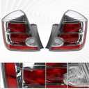 Pair Tail Lights Rear Lamp Assembly Compatible for 2007-2009 Nissan Sentra (w/Bulb & wire harness) Left+Right