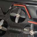 BEZGAR Brushless RC Plane with Camera | 2.4GHZ Remote Control Airplane, 6-axis Gyro Drones for Kids, RC Helicopter, 360Flip Jet Fighter for Beginners with LED Navigation Lights