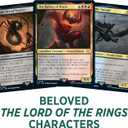 Magic: The Gathering The Lord of The Rings: Tales of Middle-Earth Commander Deck 4 + Collector Booster Sample Pack