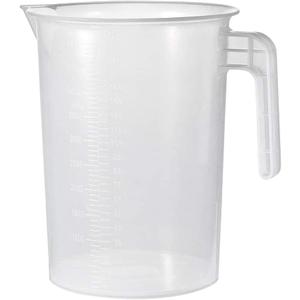 XYWHPGV 5000ml Clear Plastic Graduated Measuring Cup with Handle(F05BB C4670 766C7 085FF 0C700 6BDB4