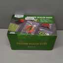 Syntus Vacuum Sealer Bags for Food, 60 Pcs (S+M+L) 8" x 10" and 10" x 13.8" and 11.8" x 13.8" Food Storage Bags for Sous Vide Cooking Microwave Heating, Air Valve Zipper Bags