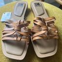 SM New York Women's Tan Sandals
 10