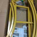 Double Arch Backdrop Stand Metal Open Arch Backdrop Frame U Shaped Wedding Arches for Ceremony Baby Shower Garden Birthday Party Decoration (Gold, 6.6FT3.3FT)