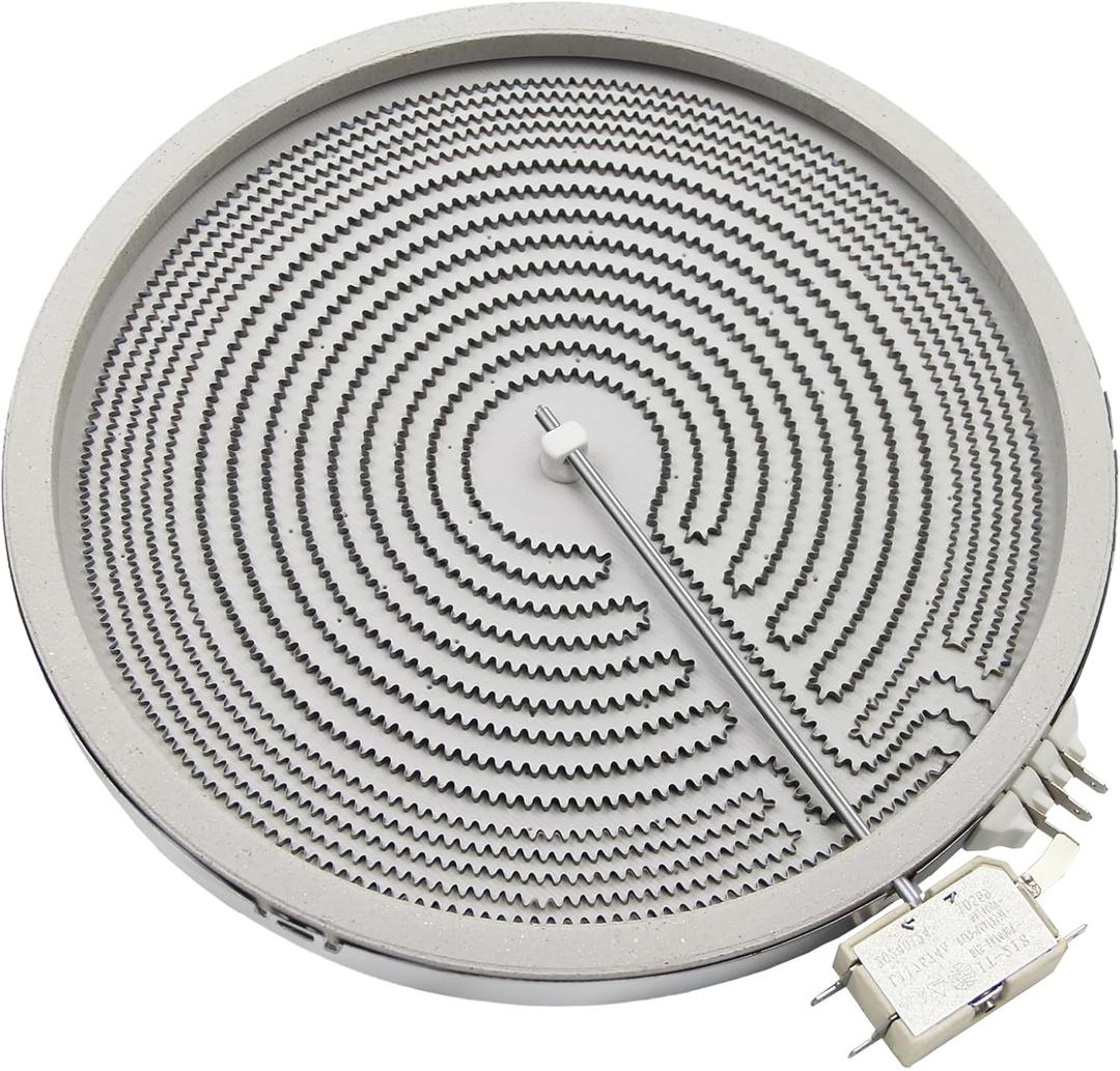 W10823727 3012343812 12" Dual Radiant Surface Element 3000/1950W 240V Compatible with GE Whirlpool Amana Maytag Kenmore Whirlpool Range Stove 3000/1950W 240V Haliant Surface Element Replace WB30T10112 W10823727 3012343812 12" Dual Radiant Surface Element 3000/1950W 240V Compatible with GE Whirlpool Amana Maytag Kenmore Whirlpool Range Stove 3000/1950W 240V Haliant Surface Element Replace WB30T10112