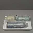 CwlwGO- Ceramic Vase Set of 3, Small Flower Vases for Home Decoration, Modern Farmhouse Decor, Living Room Kitchen Table Centerpieces, Shelf, Mantel, Fireplace and Entrance Decorations-Multicolor