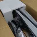 Haipeel 72 Inch Wood Ceiling Fan no Light, Large Ceiling Fans without Lights and Remote Control, Modern Black Indoor Outdoor Ceiling Fan no Light Propeller for Patios Garage High cfm ETL, Matte Black