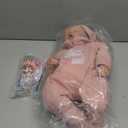 Milidool Lifelike Reborn Baby Dolls- 18-Inch Realistic Poseable Newborn Baby Girl Dolls,Soft Cloth Body Real Life Baby Doll with Gift Box for Kids Age 3 + (Riley)