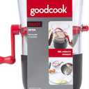 GoodCook Touch Sifter Hand Crank with Built-in Measuring Cup Removable 2cup base