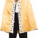 Forum Novelties 80261 Unisex-Children Royal Cape, One Size, Gold