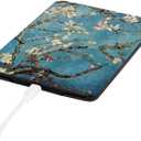 3 x Hand Strap Case for 2024 Release 7" Kindle Paperwhite (12th Gen) & Kindle Colorsoft Signature Edition, Shockproof Frame Cover with Auto-Wake/Sleep,Van Gogh Apricot Blossom