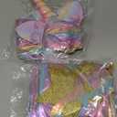 Princess Costumes for Girls Unicorn Costume Kids, Tutu Skirt, Unicorn Headband, Princess Cape, Eyemask - Girls Fancy Dress for Birthday, Halloween, One Size