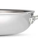 Tramontina Signature Tri-Ply Clad Stainless Steel 10-Inch Frying Pan, Induction-Ready Skillet, Dishwasher-Safe, NSF-Certified, Made in Brazil